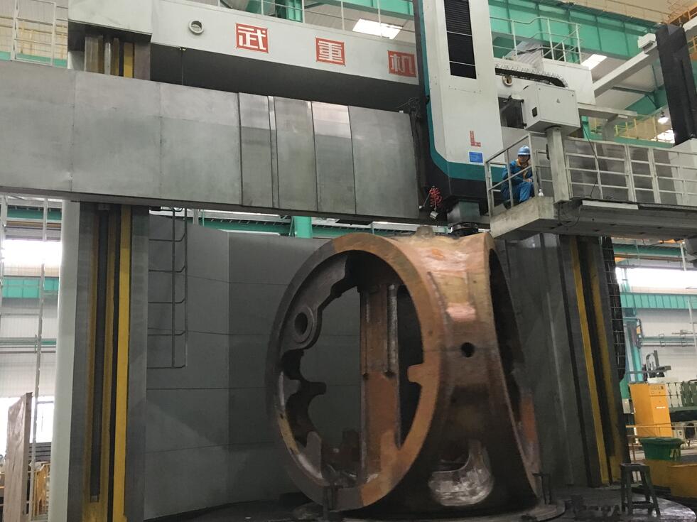 Large Machining case- hub of wind turbine