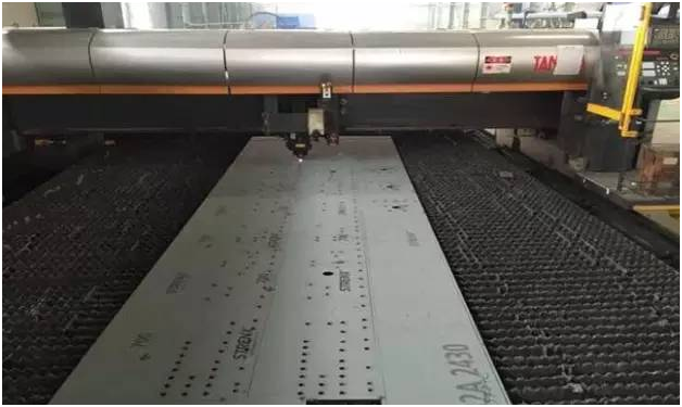 Laser cutting of special steel