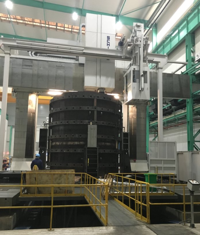 Big and wide steel yankee dryer completed by large and precise CNCs