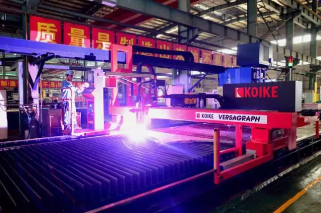 Newly introduced equipment: Japan KOIKE plasma cutting machine