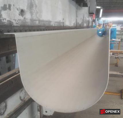 large fabrication of arc component