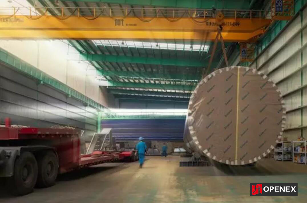 cylindrical shell fabrication of large storage tank