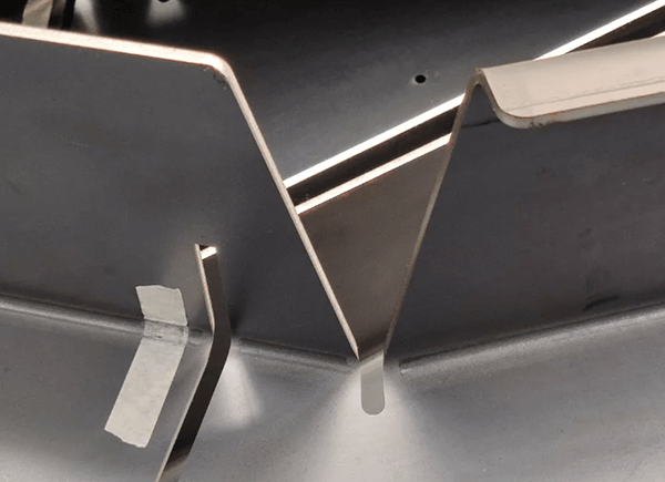 Complex precision steel fabrications